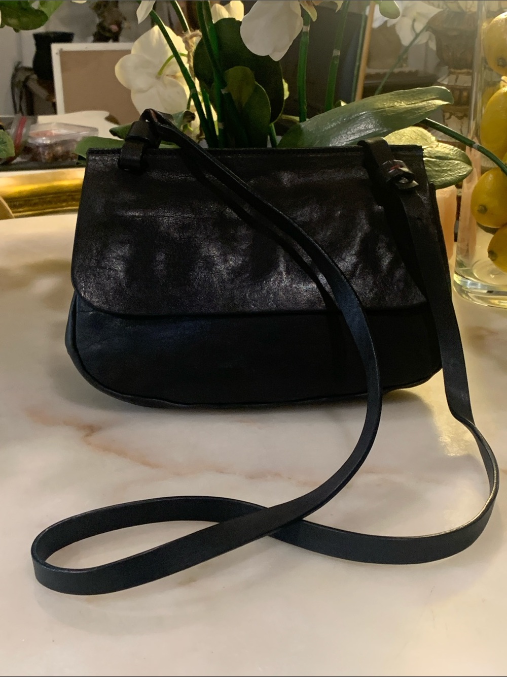 Massimo palomba Black Leather bag